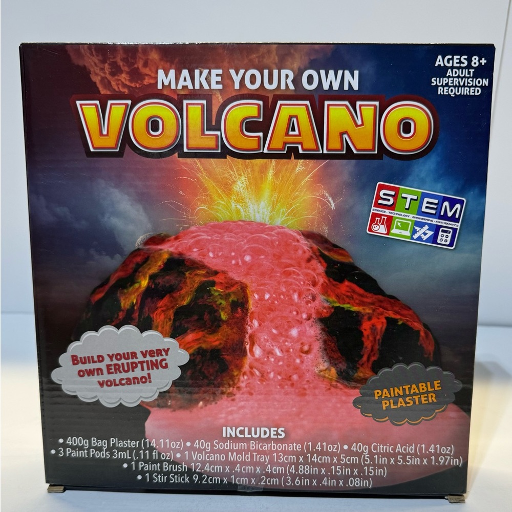 NIOB! Make Your Own Volcano By STEM Science Technology Engineering Mathematics
